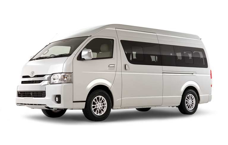 toyota hiace chauffeur car hire with driver in dubai