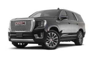 GMC Yukon car hire with driver in dubai