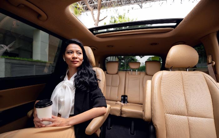 rent a car with driver for business meetings